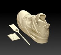 STL file Air Jordan Sneakers Keychain・Template to download and 3D  print・Cults