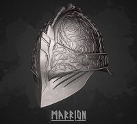 STL file Dark Souls 2 - Sir Alonne Helmet 🪖・Design to download