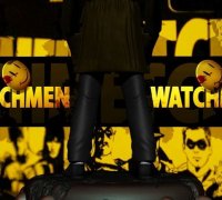 3D printed Rorschach - Watchmen・Cults