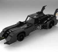 FantasMall 3D Printed Wall mount for LEGO Batman 1989 Batmobile 76139