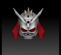 Emperor Shao Kahn samurai helmet for face from Mortal Kombat 11 | 3D Print  Model