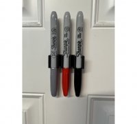 Sharpie holder for Ultimate Filament Colorer by WaveSupportApparatus -  Thingiverse