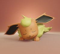 STL file POKEMON HITMONLEE 🐉・Template to download and 3D print・Cults