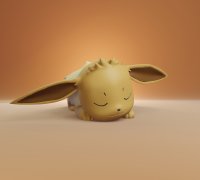 STL file Pokemon - Christmas Ornament All Eeveelutions 🐉・3D printable  model to download・Cults