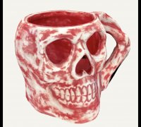 3D Sugar Skull Mug – New Orleans To Go