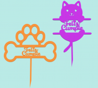 Pet Sim X 3 Logo for Cake/cupcake Toppers (Instant Download) 