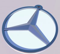 STL-Datei Mercedes-Benz AMG Schlüsselanhänger 📌 kostenlos・Vorlage für  3D-Drucker zum herunterladen・Cults