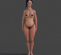 3d Pregnant Nude