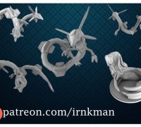 shiny rayquaza 3D Models to Print - yeggi