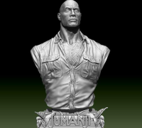 Dwayne the ROCK Johnson - 3D model by TheSkyGamez (@TheSkyGamez) [7ab68cc]