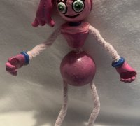 Poppy playtime Mommy Long Legs fan made 3d print model