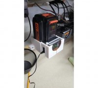 Black&Decker 20V Battery Holder by fstefan, Download free STL model