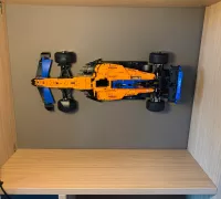 Lego McLaren F1 42141 alternate wheel nut and rim by phenominal