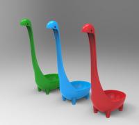 Free STL file Dino Ladle 🦖・3D printer design to download・Cults