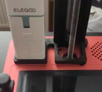 Elegoo Mars 3 Vat Drainer Adapter with threads and filter insert