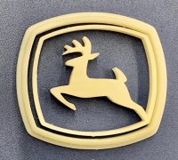 john deere logo 3D Models to Print - yeggi