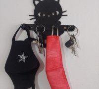 cat key holder 3D Models to Print - yeggi