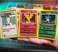 STL file Pokedex for a Pokemon Card 🐉・3D printable design to