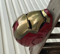 STL file Iron Man Helmet 👨・3D printer model to download・Cults