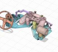 mindre brugt kursiv ps4 steering wheel" 3D Models to Print - yeggi
