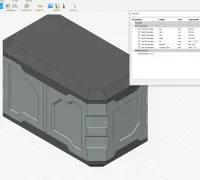 Parametric storage box with lid (Onshape) by JW693D, Download free STL  model