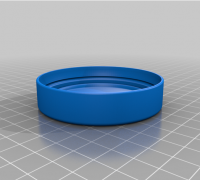 STL file Simple Modern Lid Topper 🍔・3D print design to download