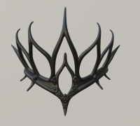 Evil Queen Crown by Ly, Download free STL model