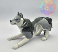 articulated wolf" 3D Models to yeggi