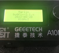 Free STL file Geeetech A10M Marlin 1.1.9 Firmware 🧞‍♂️・3D printer design  to download・Cults