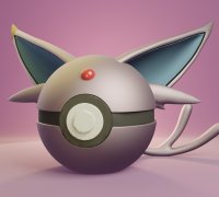 STL file ESPEON POKEMON 🐉・3D print object to download・Cults