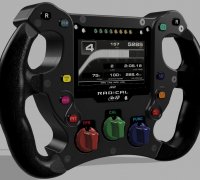 formula 1 steering wheel g29 3D Models to Print - yeggi