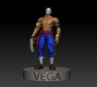 vega street fighter 3D Models to Print - yeggi