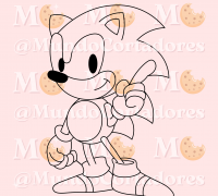 STL file Amy Rose Sonic the hedgehog cutting・Template to download and 3D  print・Cults