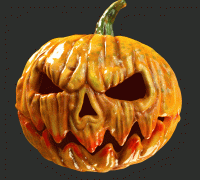 STL file Spooky Pumpkin Mask for Halloween 🎃・3D printer model to  download・Cults