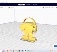 EMO Robot Fanart 3D model 3D model