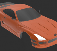 STL file Toyota Supra A80 Body kits 🚗・Design to download and 3D print・Cults