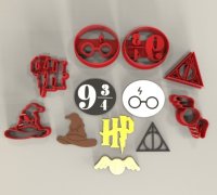 cookie cutter harry potter 3D Models to Print - yeggi