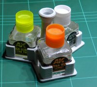 Free 3D file Adhesive Pot holder V2.0 🪴・3D print model to