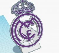 Llavero Real Madrid Impreso En 3d Varios Colores Pack X20 - Electrogeek