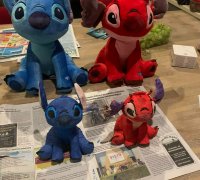 OBJ file Funko Stitch type doll - Disney 🎨・3D print model to download・Cults