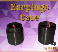Earplugs case for Earplugs with acoustic filter by KaoZ