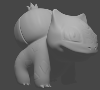 STL file Bulbasaur(Pokemon) 🐉・3D printable design to download・Cults