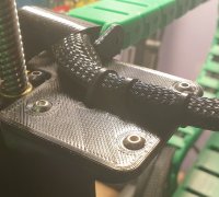 Ender 3 S1 cable holder/guide, Pro, laser modul by Bananenminister, Download free STL model