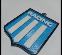 Racing Club de Strasbourg Alsace coaster or plaque by DaddyWazzy_TheCreator, Download free STL model