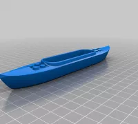 Ketch Karbonate cradle for kayaks by mchangcreative, Download free STL  model