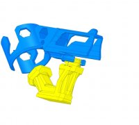 STL file Electric water blaster gun – easy DIY ⚡・3D printable