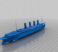 lusitania wreck model