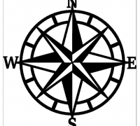 compass rose 3D Models to Print - yeggi