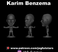Archivo STL FUNKO BENZEMA 👽・Modelo imprimible en 3D para