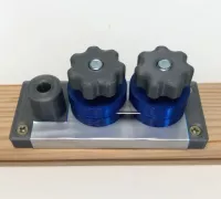 Free STL file adjustable glass bottle cutter 🍾・3D print design